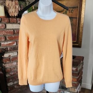McDuff Soft Apricot Cashmere Sweater